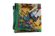 HERMÈS scarf “Kachinas” by Kermit Oliver