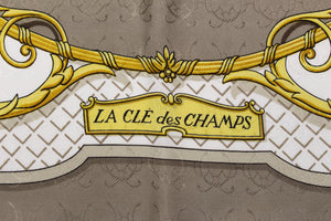 HERMÈS scarf “La Clé des Champs” by Françoise Façonnet