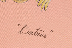 HERMÈS scarf “L'Intrus” by Antoine De Jacquelot