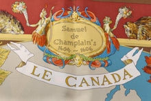 HERMÈS scarf “Le Canada” by Kermit Oliver