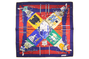 HERMÈS scarf “Le Carnaval de Venise” by Hubert de Watrigant