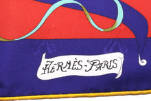 HERMÈS scarf “Le Carnaval de Venise” by Hubert de Watrigant