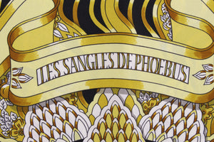 HERMÈS scarf “Les Sangles de Phoebus” by Joachim Metz