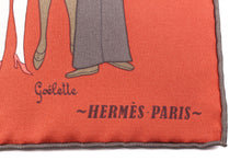 HERMÈS gavroche “Les Sportives” by "Hermès Archives", pocket square