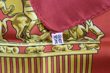 HERMÈS scarf “Les Cavaliers D'Or” by Vladimir Rybaltchenko