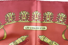HERMÈS scarf “Les Cavaliers D'Or” by Vladimir Rybaltchenko