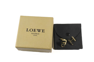 LOEWE padlock and key cufflinks