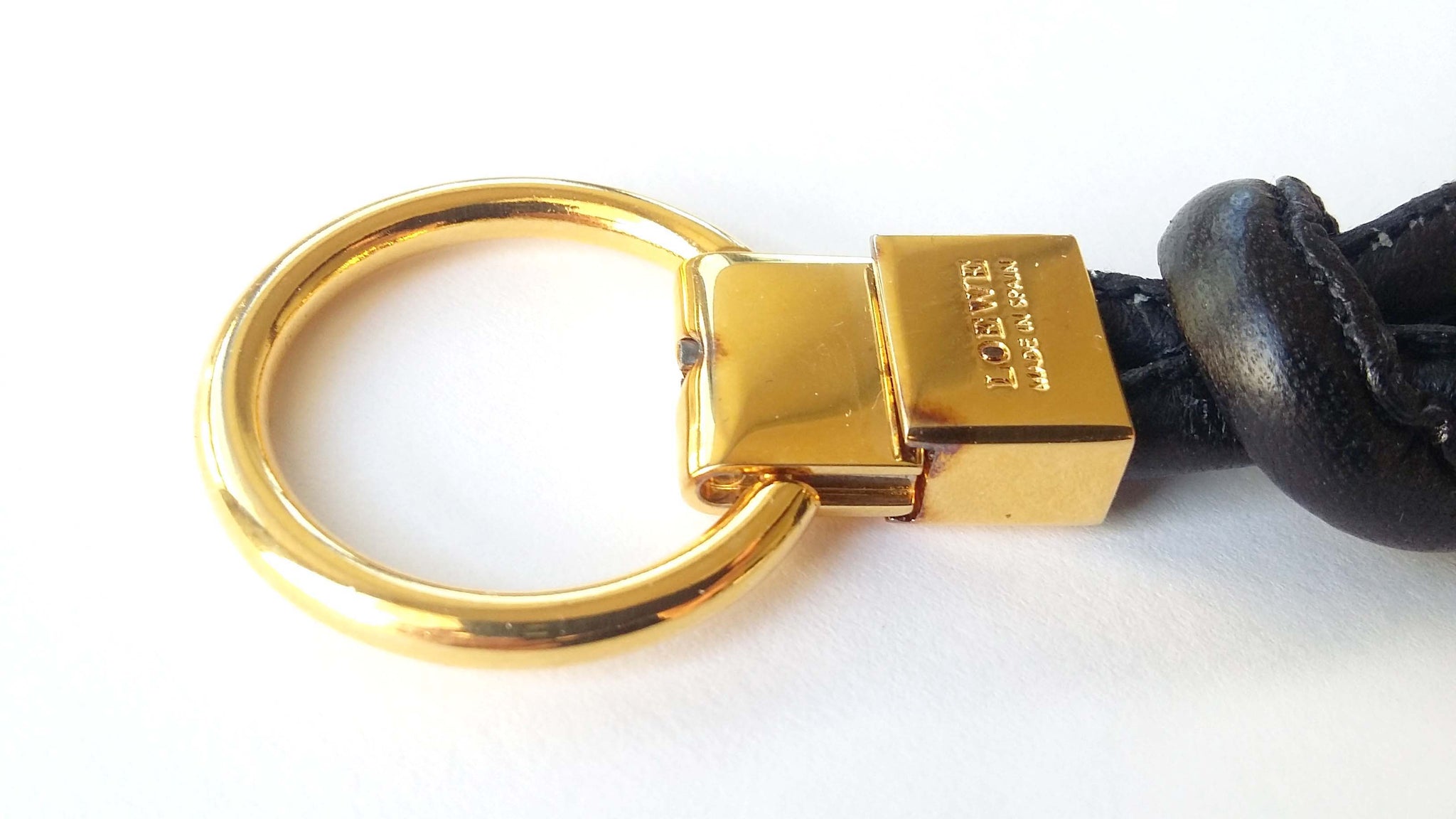 LOEWE sailor knot leather key-ring – Vintage Carwen