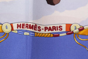 HERMÈS scarf “Perles Du Kenya" by Dimitri Rybaltchenko