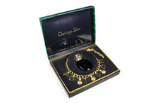CHRISTIAN DIOR Poison charms necklace and Poison perfume set