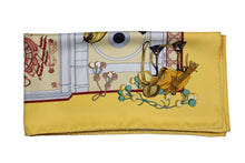 HERMÈS scarf “Real Escuela Andaluza” by Hubert de Watrigant