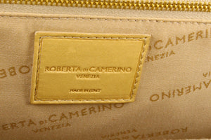 ROBERTA DI CAMERINO velvet frame handbag