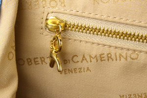 ROBERTA DI CAMERINO velvet frame handbag