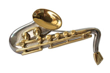 YVES SAINT LAURENT large saxophone brooch