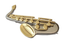 YVES SAINT LAURENT large saxophone brooch