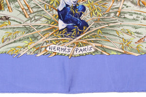 HERMÈS scarf “Sichuan” by Robert Dallet