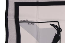 HERMÈS scarf 65 cm “Swinging Saint Germain” by Jean-Louis Clerc