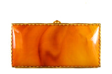 Bakelite tortoiseshell vanity purse