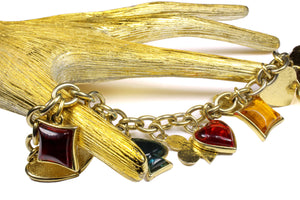 YVES SAINT LAURENT charms bracelet