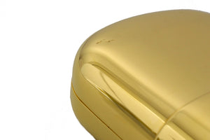 Yves Saint Laurent gold plated minaudière