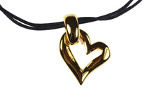 YVES SAINT LAURENT heart necklace pendant