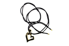 YVES SAINT LAURENT heart necklace pendant