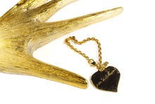 YVES SAINT LAURENT heart key-ring bag charm
