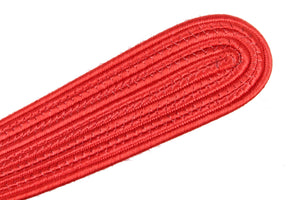 YVES SAINT LAURENT red passementerie belt