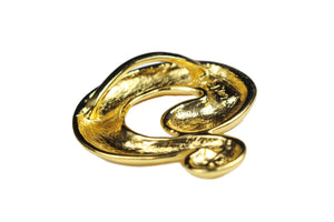 YVES SAINT LAURENT question mark ring scarf