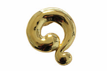 YVES SAINT LAURENT question mark ring scarf