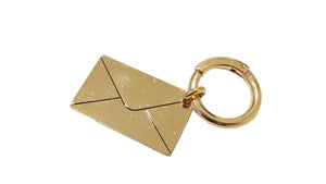 YVES SAINT LAURENT Y-mail small envelope key-ring bag charm