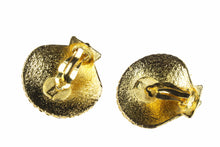 YVES SAINT LAURENT shell earrings