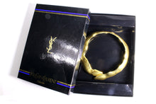YVES SAINT LAURENT Fuego gold metal necklace