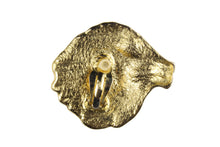 YVES SAINT LAURENT lion earrings