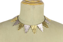 YVES SAINT LAURENT gold and silver necklace