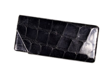 LOEWE black crocodile skin cigarette case