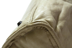 BALENCIAGA Classic City beige leather bag