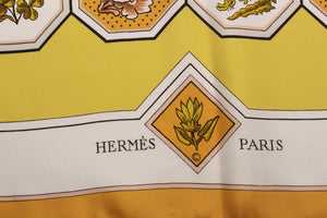 HERMÈS scarf “Carrelages” by Maurice Tranchant