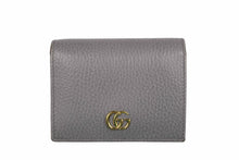GUCCI gray leather wallet
