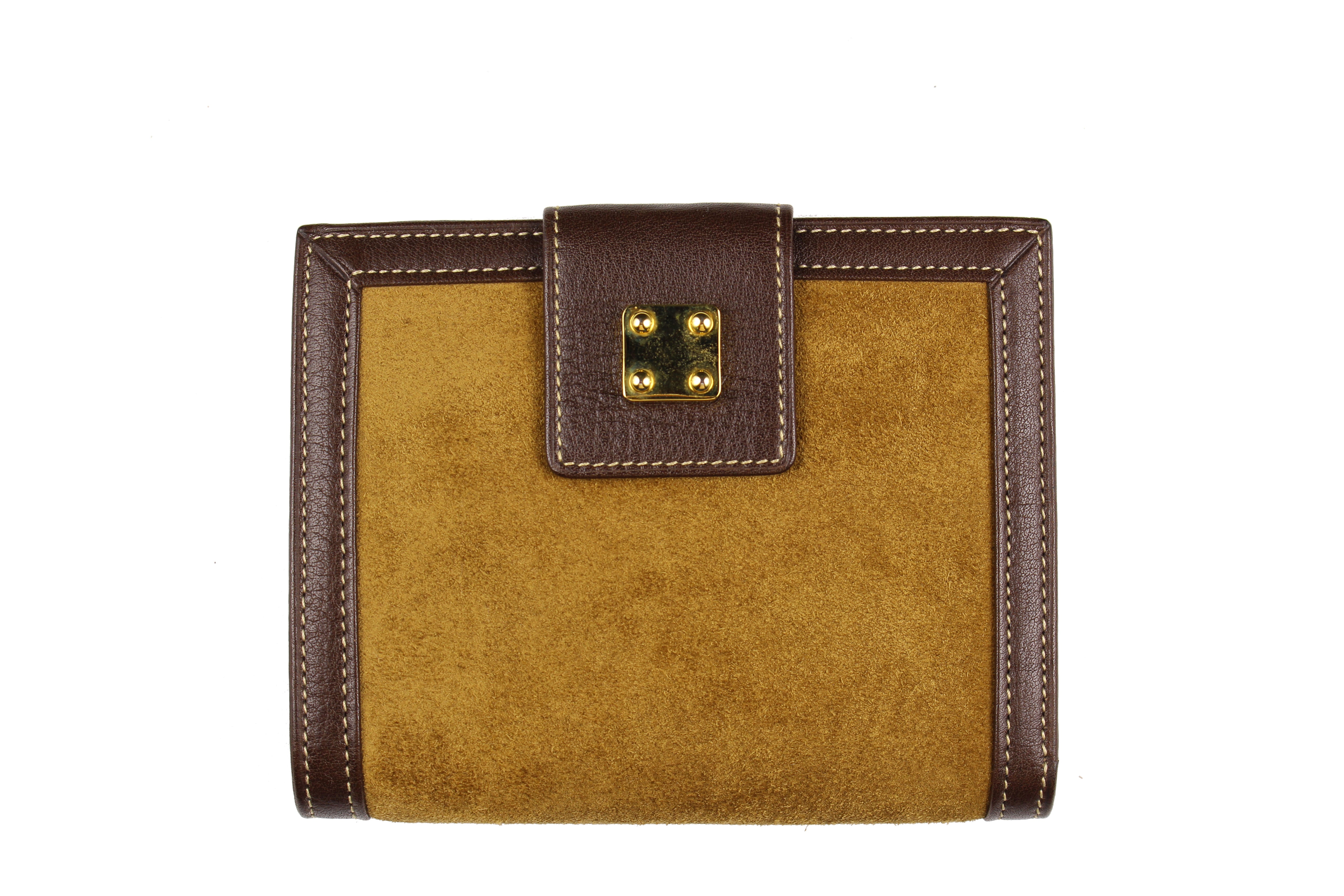 良品‼️LOEWE ♠︎ Vintage ♠︎ suède Wallet Vintage Loewe Suede and Leather Wallet – The Hosta