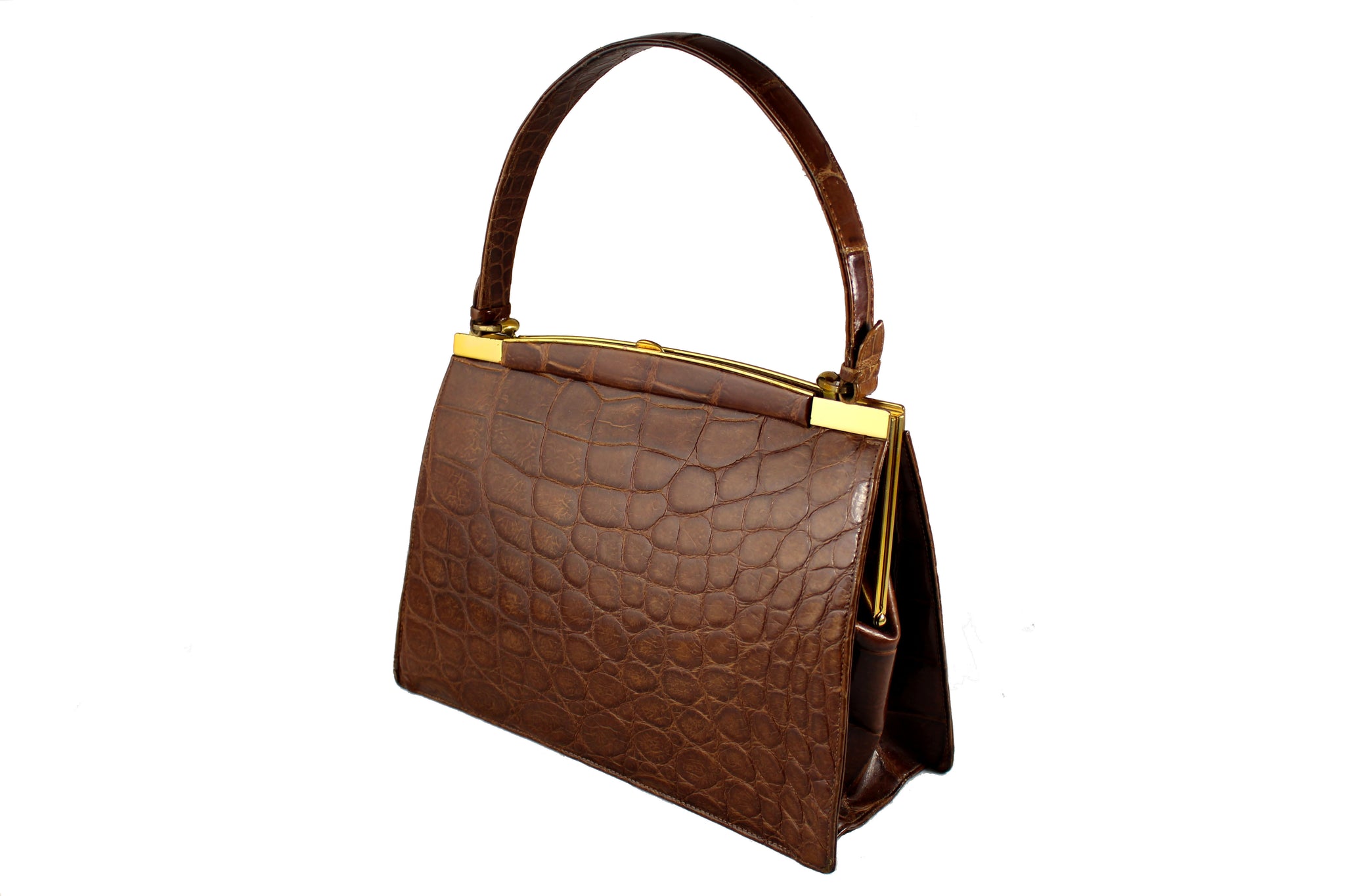 Luxury Crocodile Embossed Handbags for Women Genuine Leather Hobo Shoulder  Bags Top Handle Bag Tote Purse Ladies Satchel Bag - AliExpress