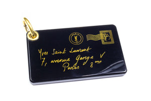 YVES SAINT LAURENT Y-mail envelope key-ring bag charm