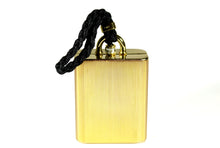 RODO golden clutch purse with braided wristlet
