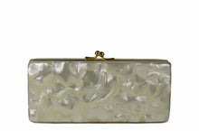 Marbre white vanity purse cluth