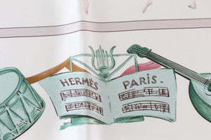 HERMÈS scarf “La Danse” by Jean-Louis Clerc