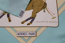 HERMÈS scarf “Hermès Cup Palm Beach” by Chantal de Crissey