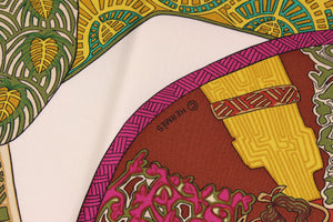 HERMÈS scarf “Art des Steppes” by Annie Faivre
