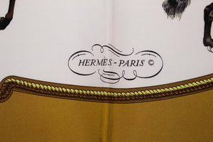 HERMÈS scarf “Reprise” by Philippe Ledoux