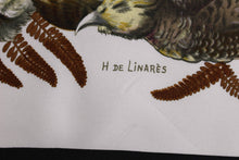 HERMÈS scarf “Gibiers” by Henri de Linarès