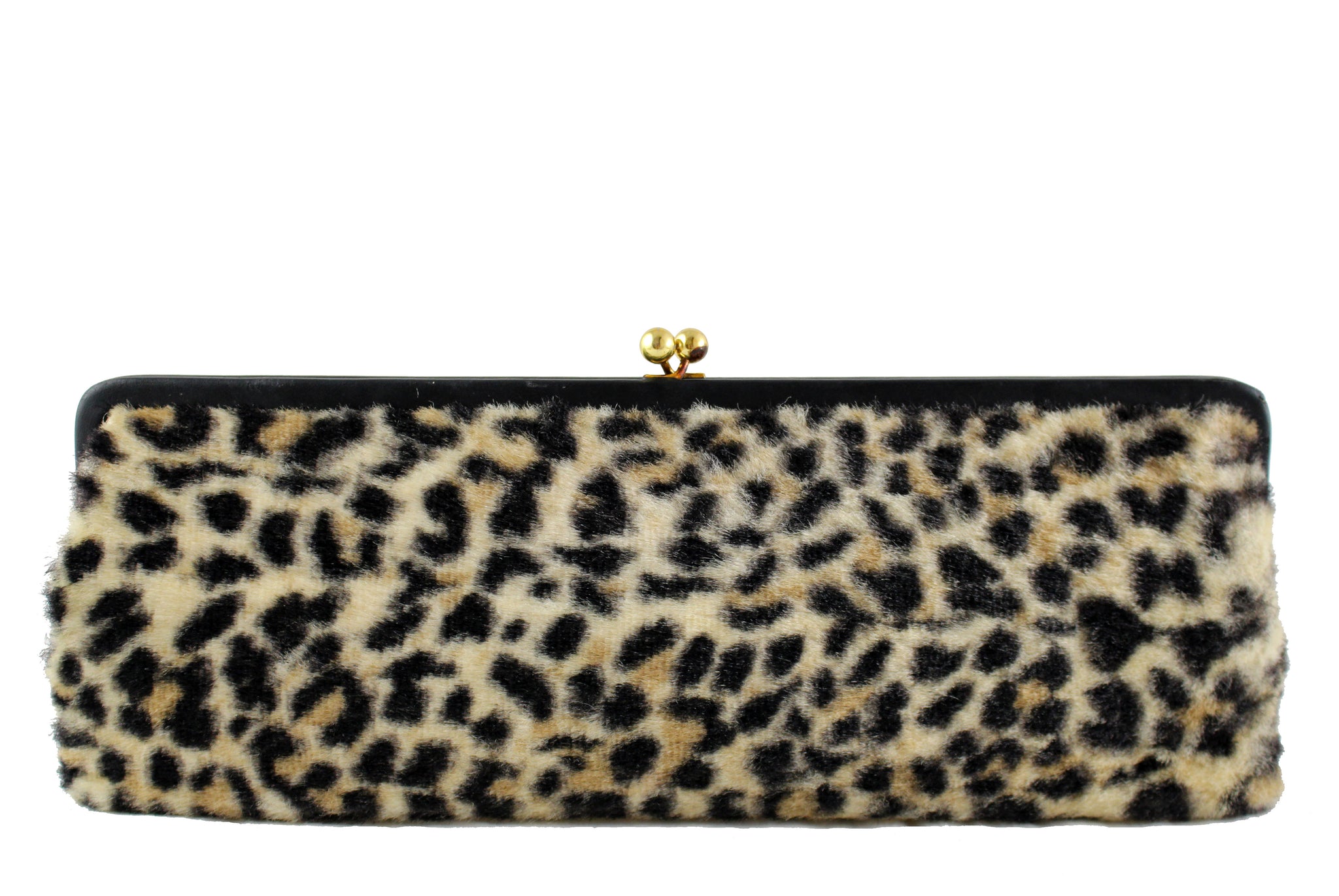 Leopard print clutch purse hot sale